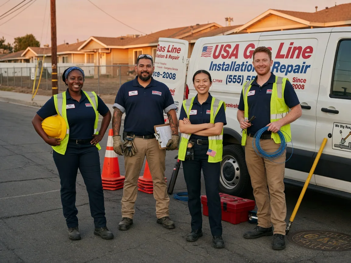 Gas Line Installation company in Kenly, NC